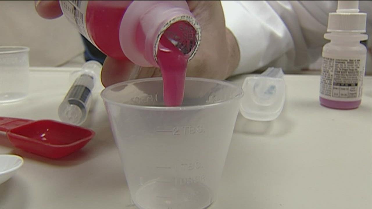 Shortage of liquid amoxicillin, often used for children