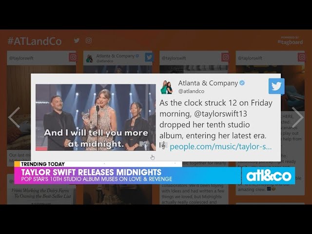 Taylor Swift Releases 'Midnights'