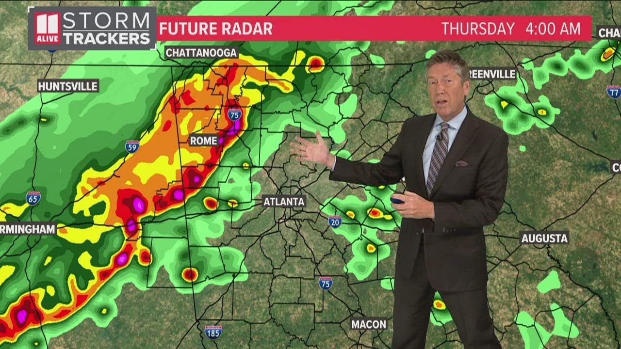 Tracking another round of rain to metro Atlanta