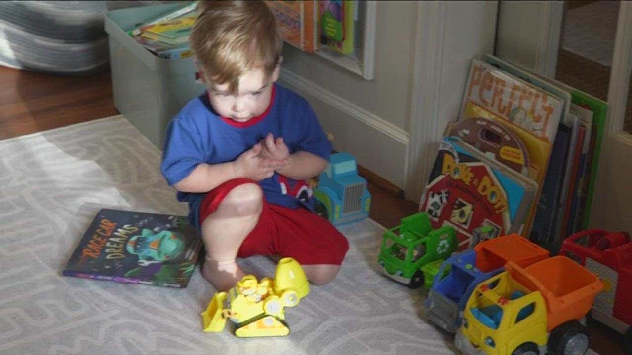 Life-saving treatment helps metro Atlanta toddler living with cystic fibrosis