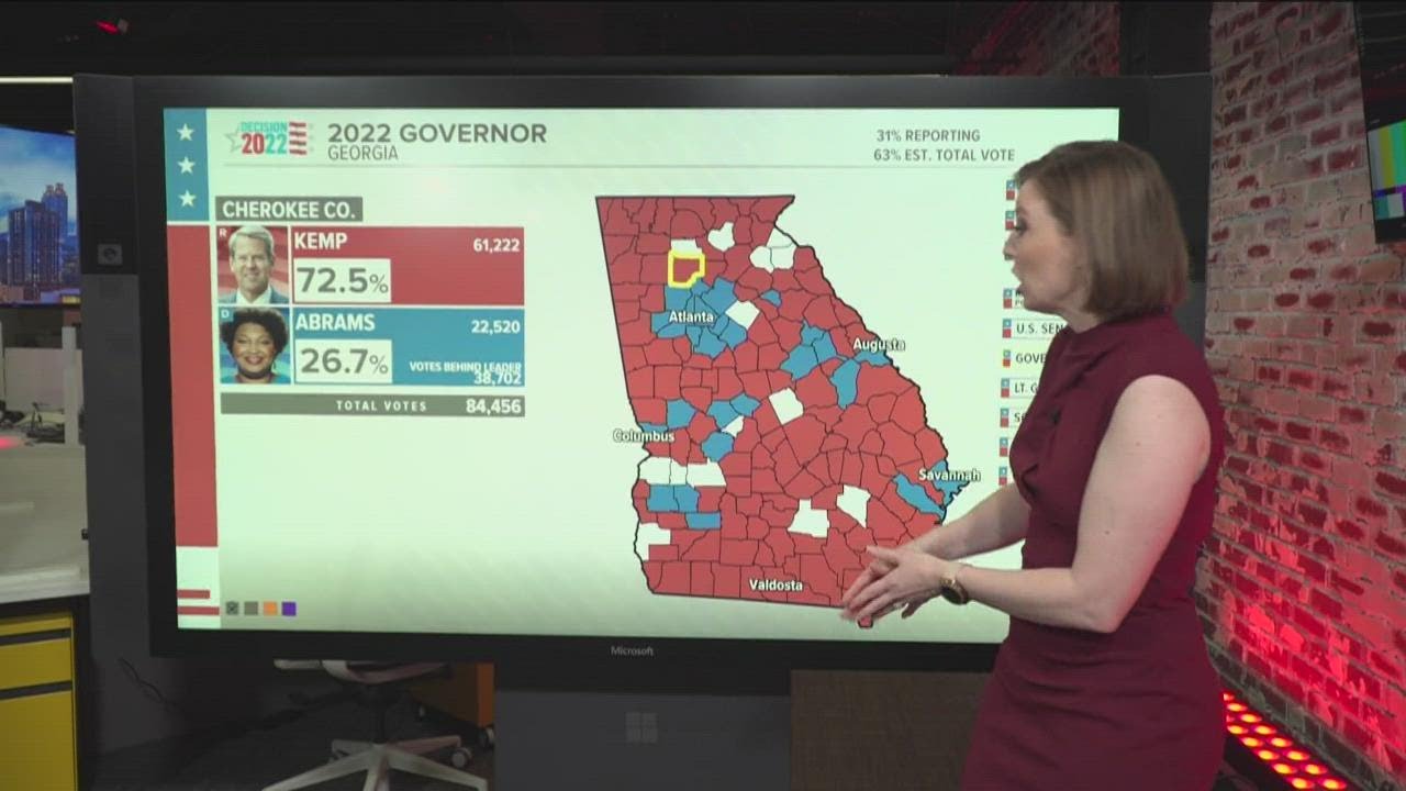 County-by-county | Deep dive into Georgia election results for governor, Senate