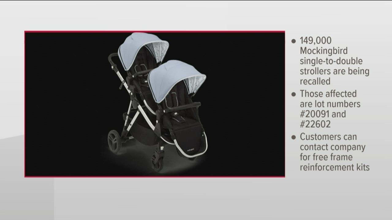 Mockingbird recalls 149,000 strollers over cracked frames that pose safety risk to children