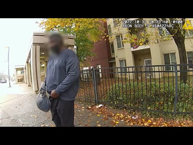 Bodycam video | APD officer shows compassion to man who needed clothes on Halloween