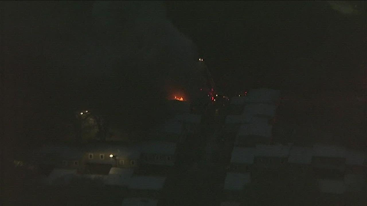Fire at Thomasville apartment complex | Aerials