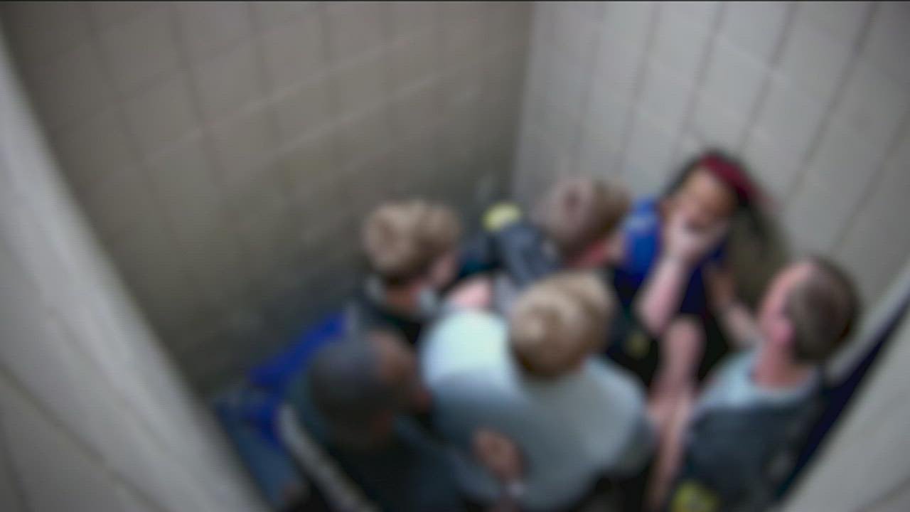 Georgia sheriff investigates jailers shown punching detainee