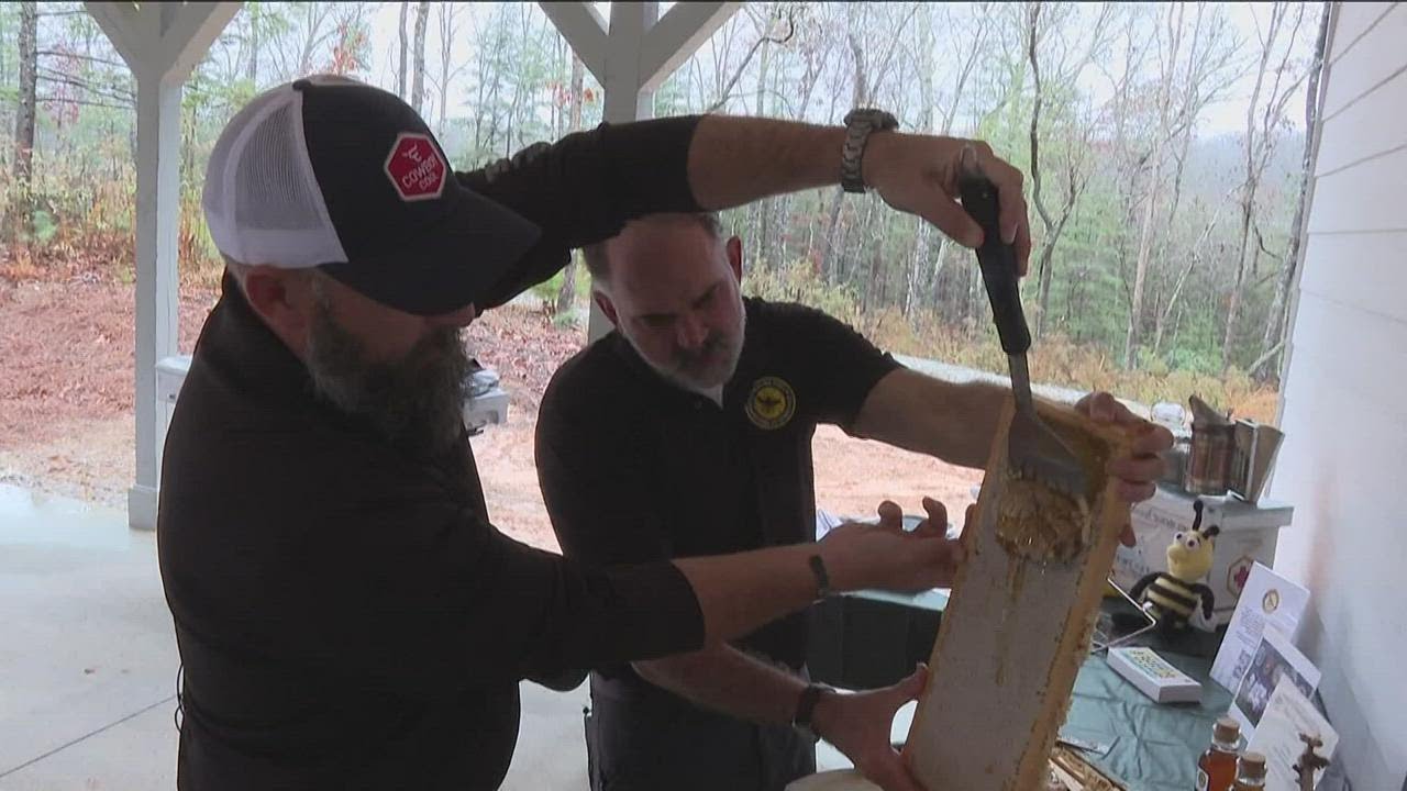 Georgia veterans cope with PTSD through beekeeping