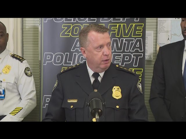 New Atlanta Police chief wants to support officers and build trust with city