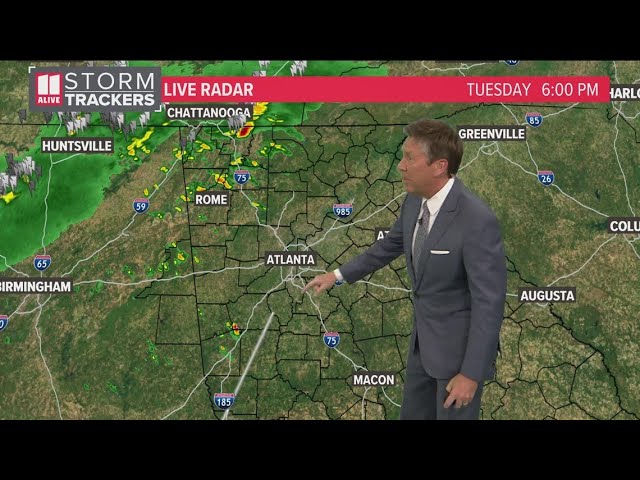 Metro Atlanta bracing for storms | When to expect rain