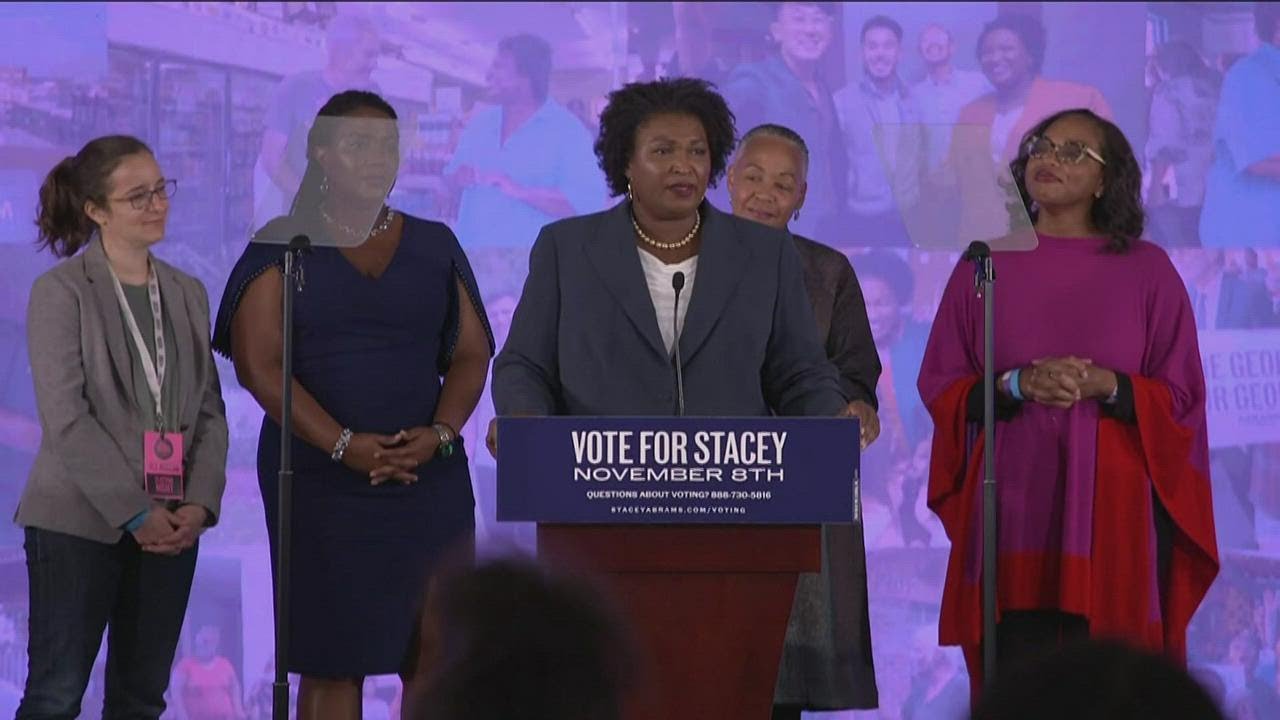 Stacey Abrams vows to remain in politics after loss to Brian Kemp in Georgia governor race