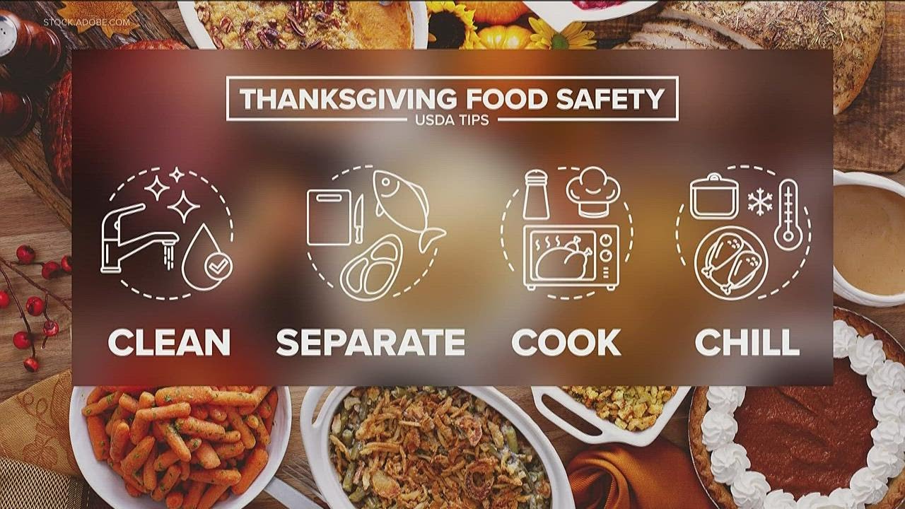 Thanksgiving food safety tips from the USDA