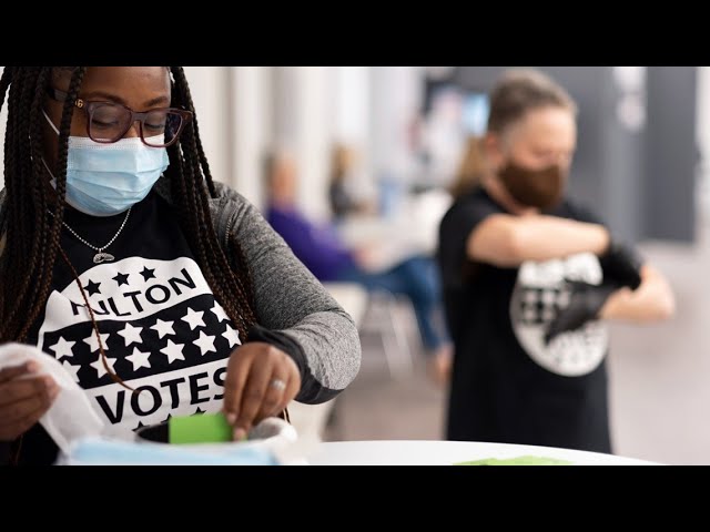 Black voters are turning out to cast their ballots early in GA Senate runoff, data shows