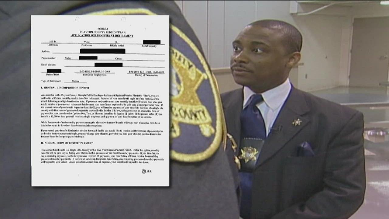 Victor Hill's retirement benefits approved, records show