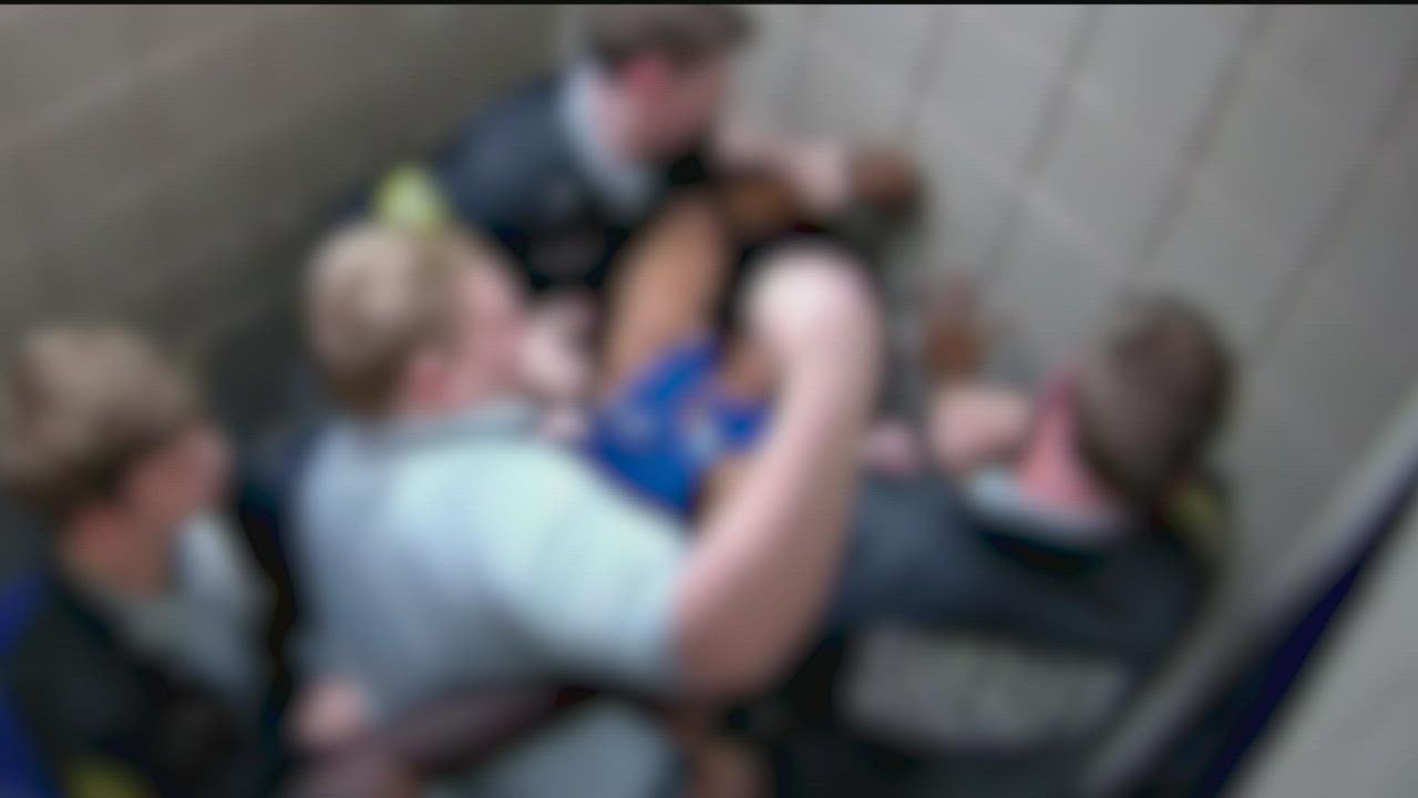 Video shows detainee Jarrett Hobbs punched by jailers Camden County