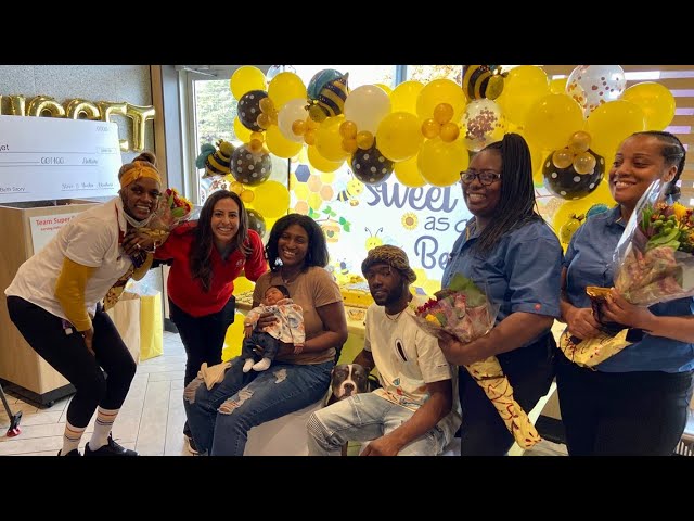 McDonald's employees, who helped deliver newborn in bathroom, host baby shower for 'Little Nugget'