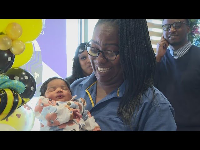 McDonald's employees, who helped deliver newborn in bathroom, host baby shower for 'Little Nugget'