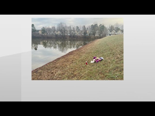 Memorial created for 16-year-old boy who died after falling in partially frozen lake in Kennesaw