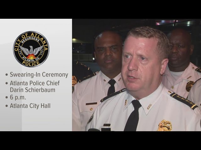 Atlanta to swear in new police chief