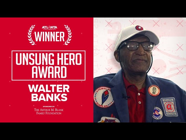 A fixture at Braves games, Walter Banks named 2022 Atlanta Sports Awards Unsung Hero