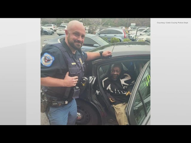 Cobb County officer recognized for kindness