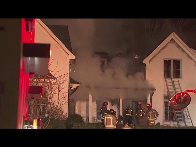Fire breaks out at home in northwest Atlanta