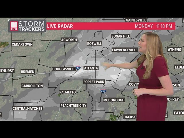 Morning commute forecast | Roads could be slick in north Georgia