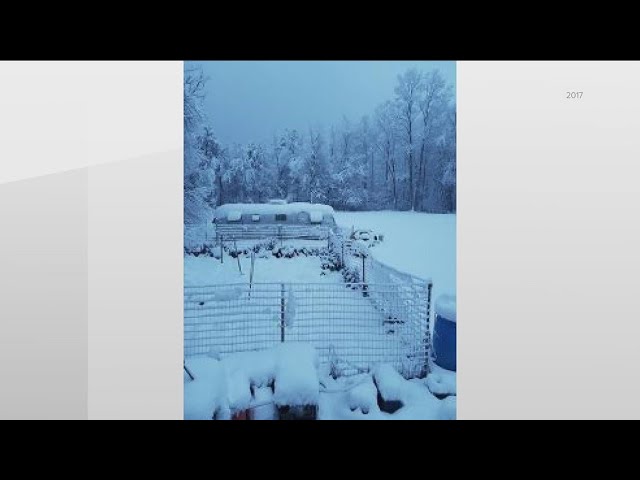 On this day five years ago, it was snowing in Georgia