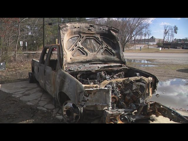 Paulding County man's truck destroyed at Atlanta's 'Cop City' forest area