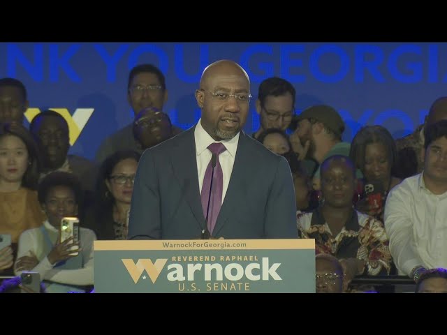 Sen. Warnock wins Georgia's Senate runoff election