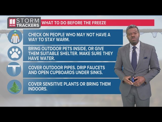 What to do before the winter freeze