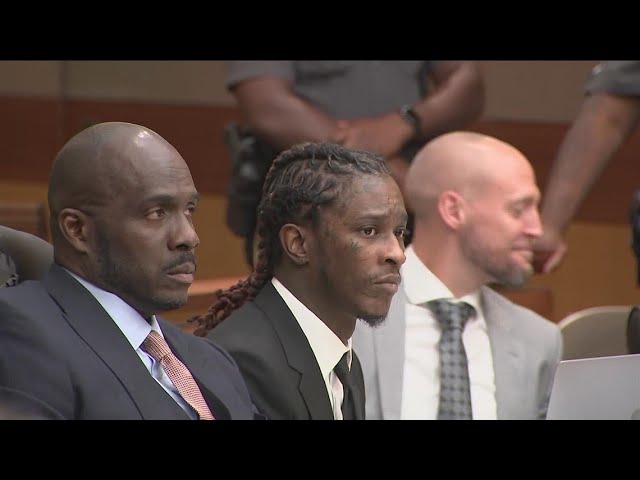 Young Thug back in court hours after fellow rapper Gunna goes free