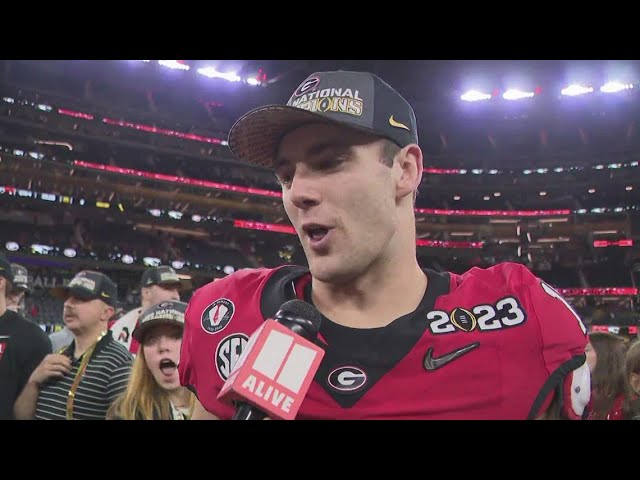 Brock Bowers says 'there's no better feeling' after win against TCU