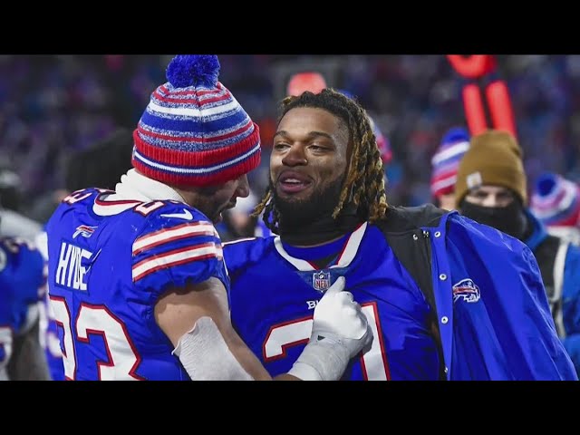 Buffalo Bills safety showing signs of improvement after collapse
