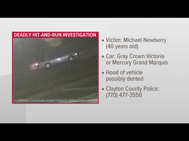 Clayton County hit and run | Police searching for vehicle