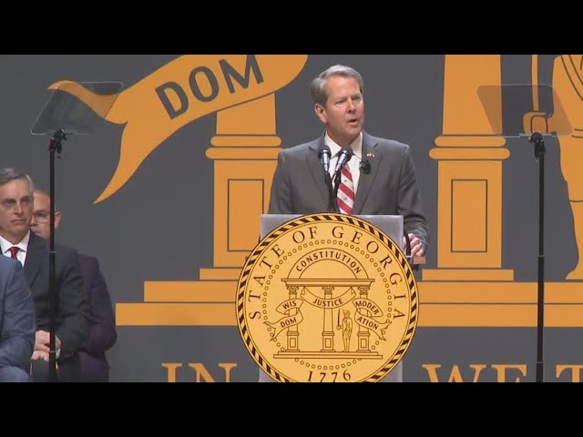 Full Georgia Gov. Brian Kemp inaugural address