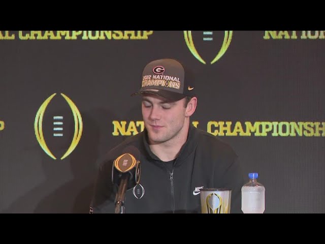 It's a good day to be a Dawg | Georgia Bulldogs, Kirby Smart speak following back-to-back Championsh