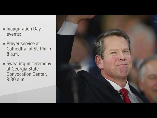 Gov. Kemp's second inauguration day | What to know