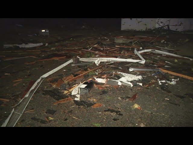 Homes destroyed in LaGrange storm