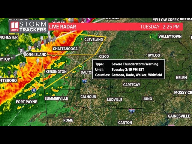 Live Weather Radar | Tornado watch issued in north Georgia, metro Atlanta