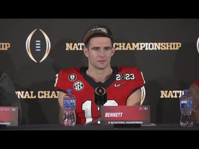 Stetson Bennett talks about offense, proud of what he's accomplished with UGA