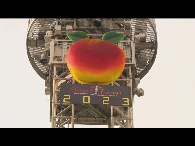 Peach Drop in Atlanta | Countdown to 2023