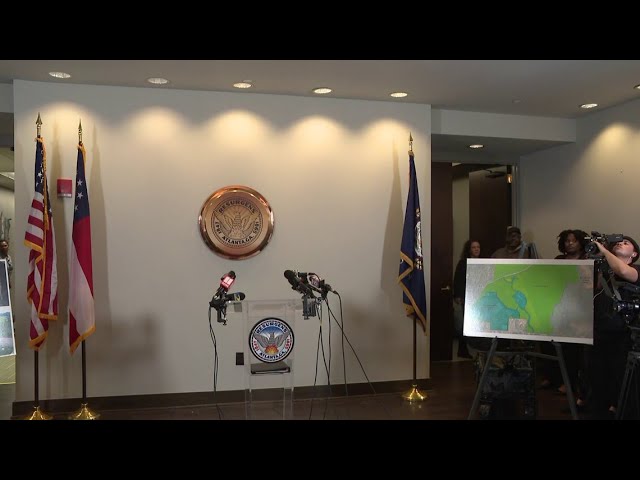 Atlanta mayor, DeKalb County officials make announcement about police training site