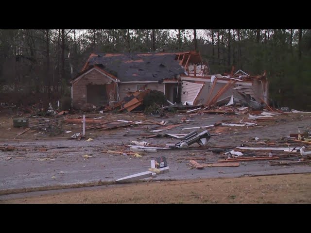 NWS confirms EF-2 tornado in LaGrange, Troup County moved into Meriwether