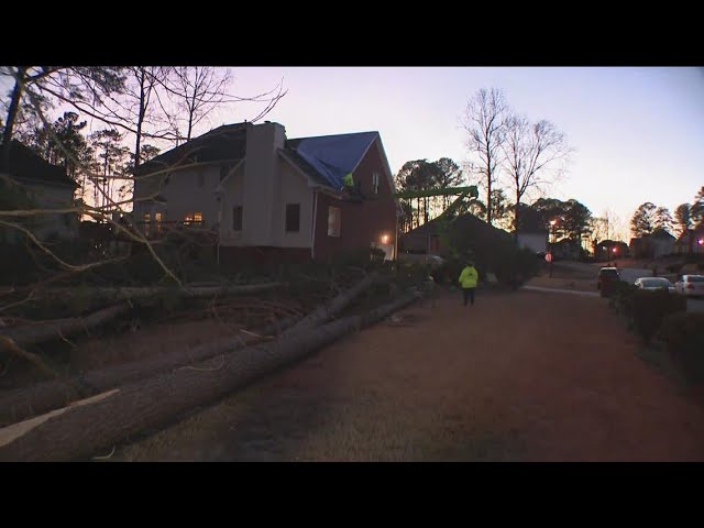 Tornado causes damage in Stonecrest | North Georgia weather