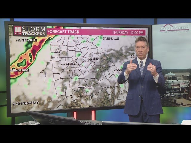Tornado watch for several north Georgia counties
