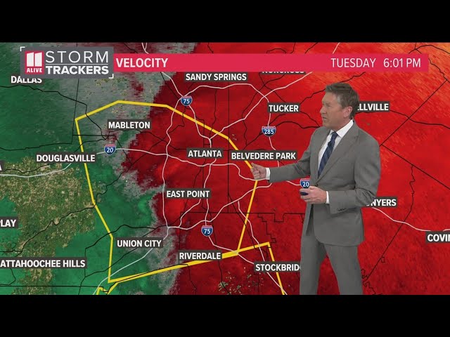 Tracking severe weather in metro Atlanta