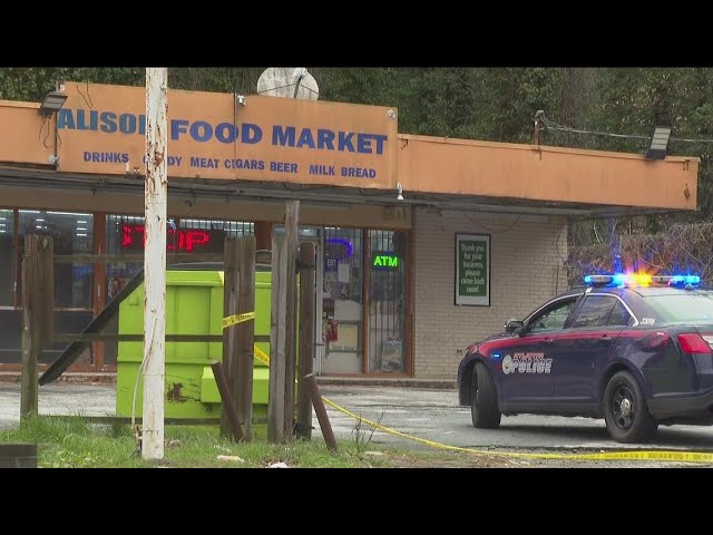 APD investigating drive-by shooting outside grocery store