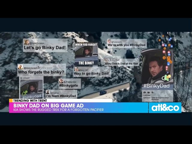"Binky Dad" on Big Game Ad
