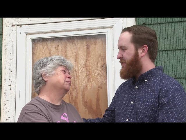 Breast cancer survivor's 100-year-old home damaged in Georgia tornadoes