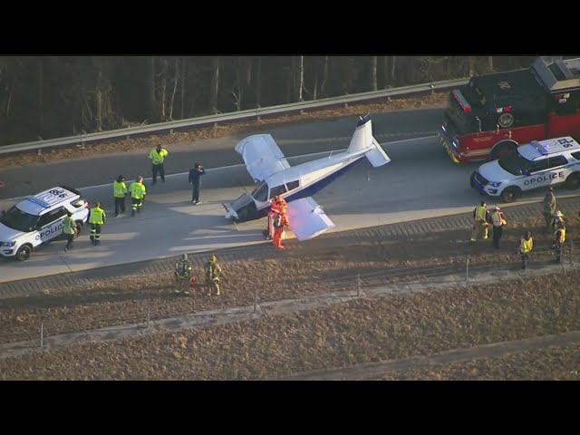 Crash report released for plane that made emergency landing on Buford highway
