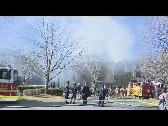 Fire at Hamptons at East Cobb apartments in Marietta | 1 killed